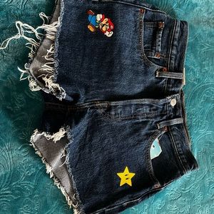 Limited Edition Levi’s 501 Mario Jean Shorts